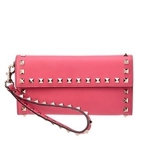 VALENTINO | ROCKSTUD CONTINENTAL WALLET